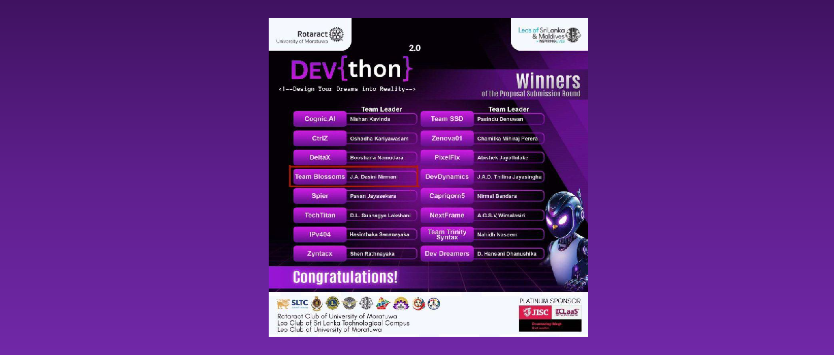 DEV{thon} 2.0 Hackathon
